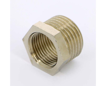 Футорка НВ никелированная UNI-FITT 3/8"x1/2"